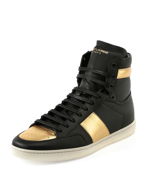 ysl shoes mens sale|saint laurent shoes men's.